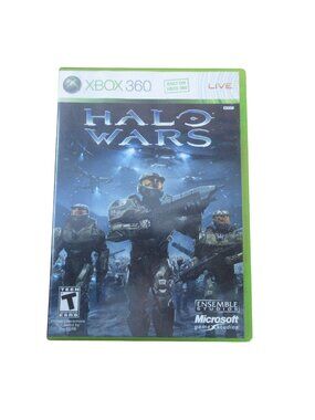 Halo Wars (Microsoft Xbox 360, 2009) Complete with Manual